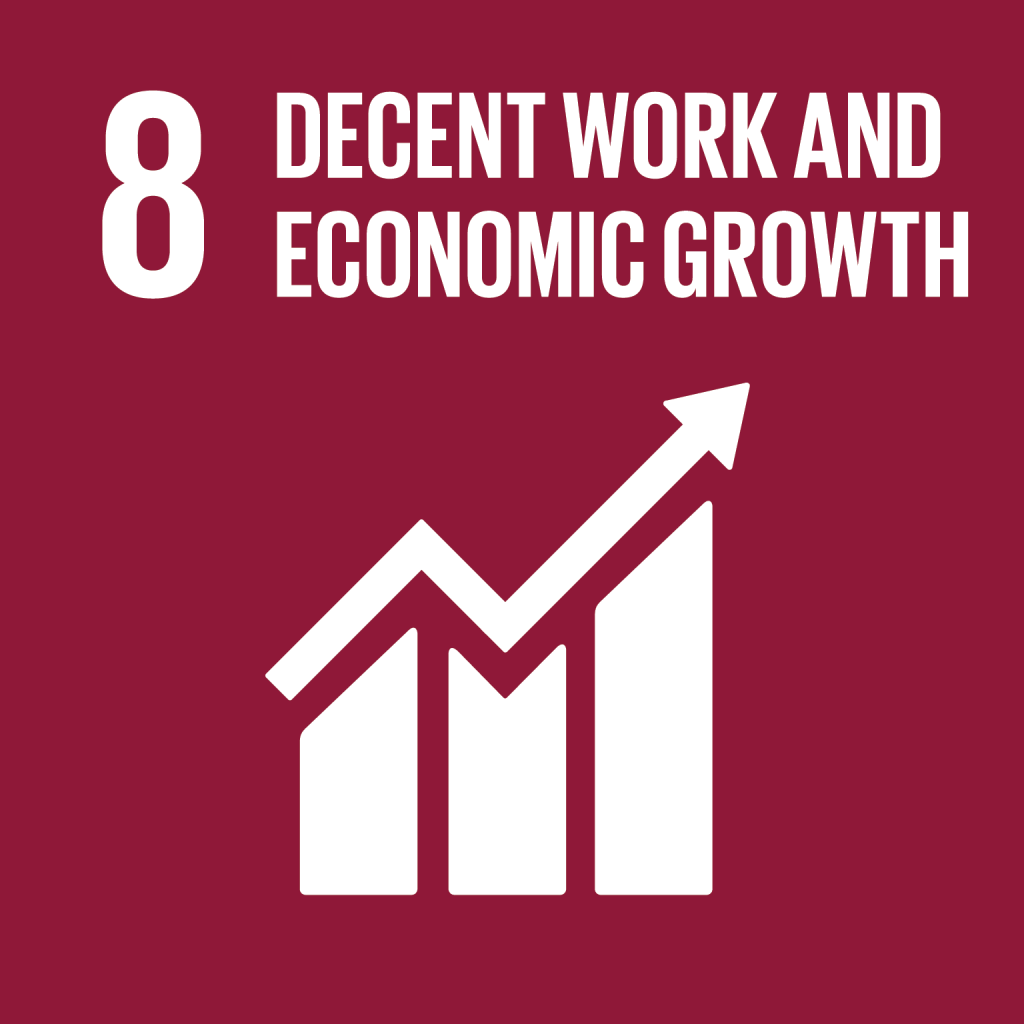 SDG 8 - การจ้างงานที่มีคุณค่าและการเติบโตทางเศรษฐกิจ