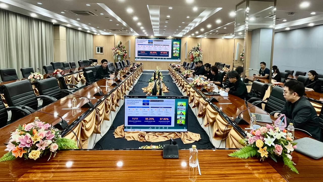 สำนักวิทยบริการและเทคโนโลยีสารสนเทศ เข้ารับการตรวจประเมินคุณภาพผ่านระบบออนไลน์