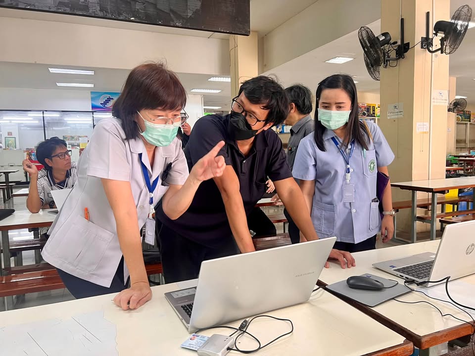 สำนักวิทยบริการฯ พัฒนาระบบบันทึกข้อมูลผู้พักพิง เพื่อประสานการดูแลผู้ป่วยในศูนย์พักพิง
