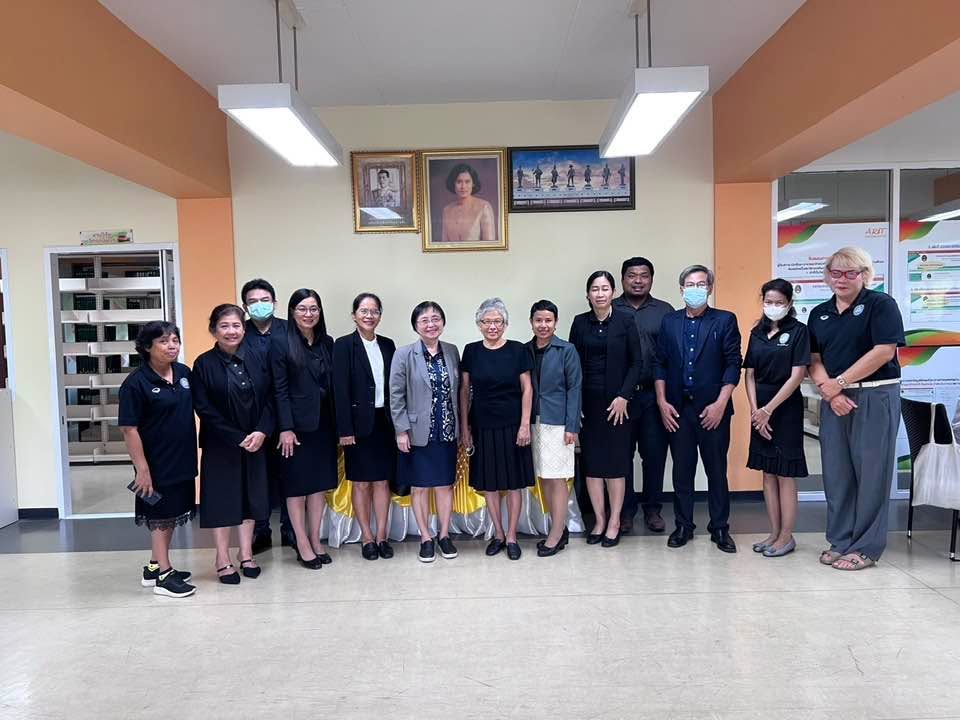 The Library at Bannarachanakarin Building, Bang Khla Center, Welcomes the Thailand Nursing and…